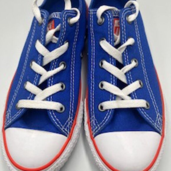 Converse Chuck Taylor All Stars Sneakers Women’s Size 3 Low Top Hyper Royal shoe - Picture 4 of 11